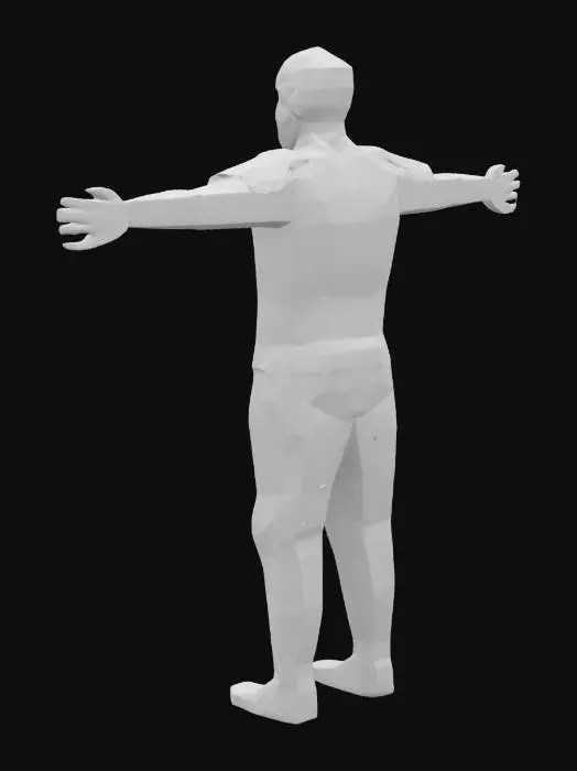 3D model for GAO frontline standard operative BDU, #SketchTo3D#