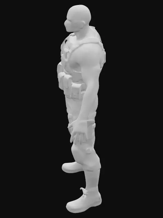 3D model for Stealth Operative Armor