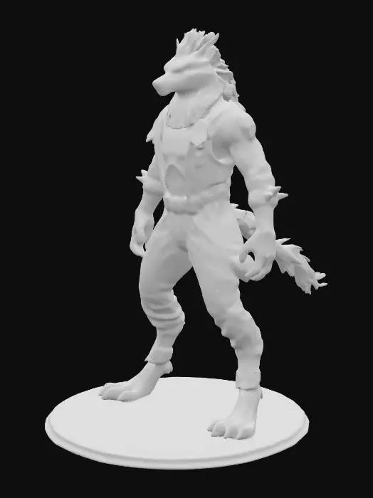 3D model for Hawk Warrior 2077