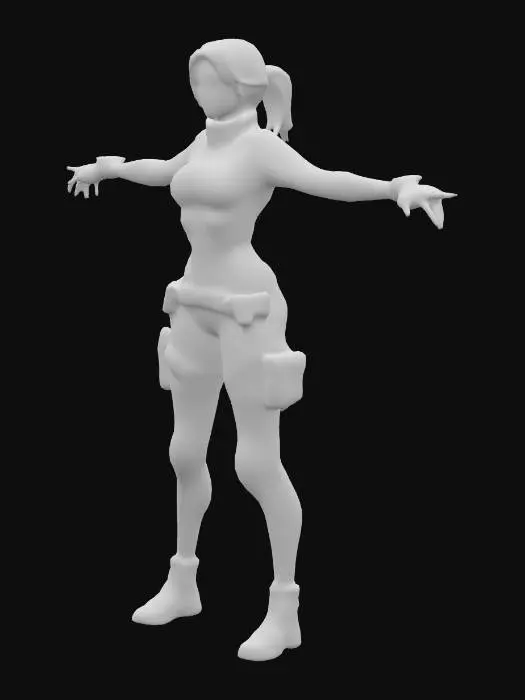 3D model for Stealth Operative, #PBR#