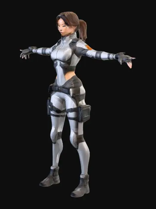 3D model for Stealth Operative, #PBR#