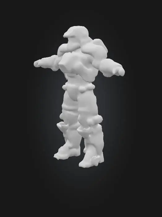 3D model for mining exo-suit "ram" EPS-MK-22, #PBR#