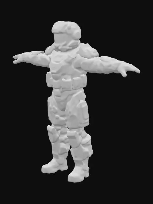 3D model for MK III Rancho Exoskeleton suit