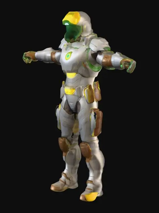 3D model for Warrior Sentinel