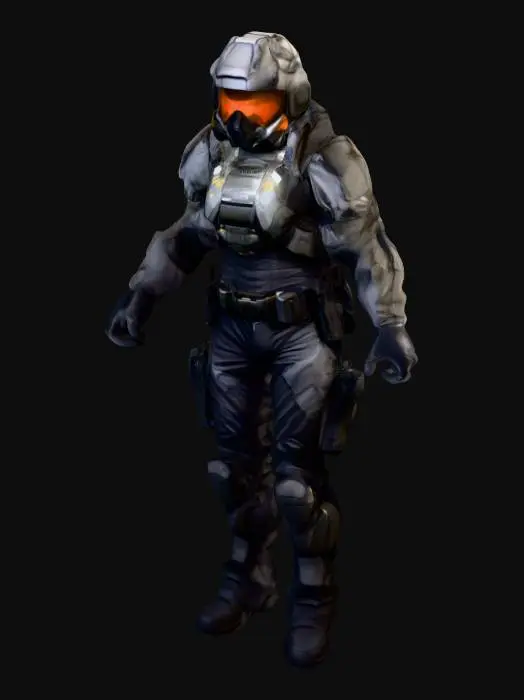 3D model for Warrior Sentinel