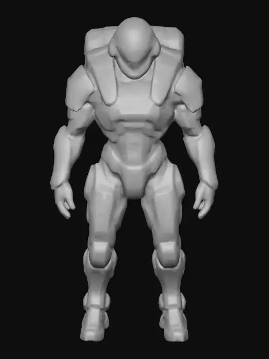 3D model for heavy armor specialist