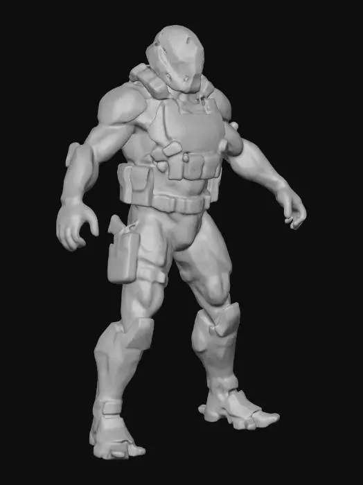 3D model for Armored Sentinel