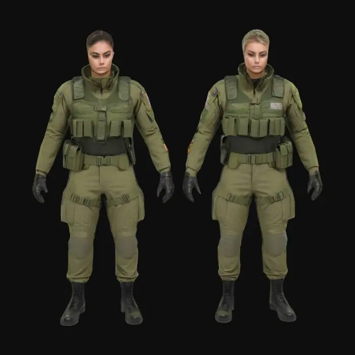 3D model for Space Commandos