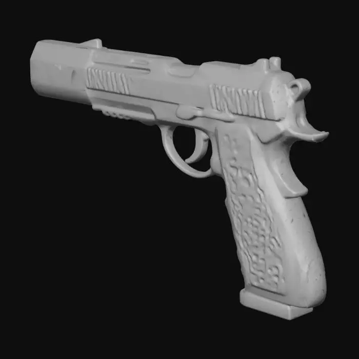 3D model for mini hand cannon