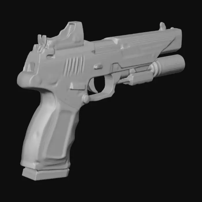 3D model for Neon Rusty Knapsack Pistol