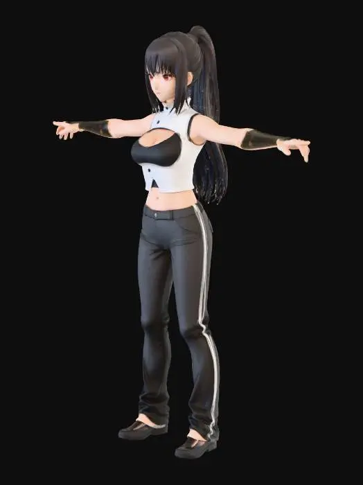 3D model for Character in Training