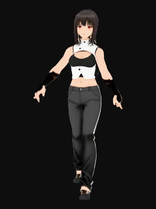 3D model for Character in Training