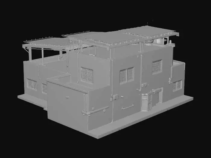 3D model for Solar-Powered Rooftop