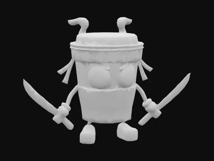 3D model for Capuccino Asassino