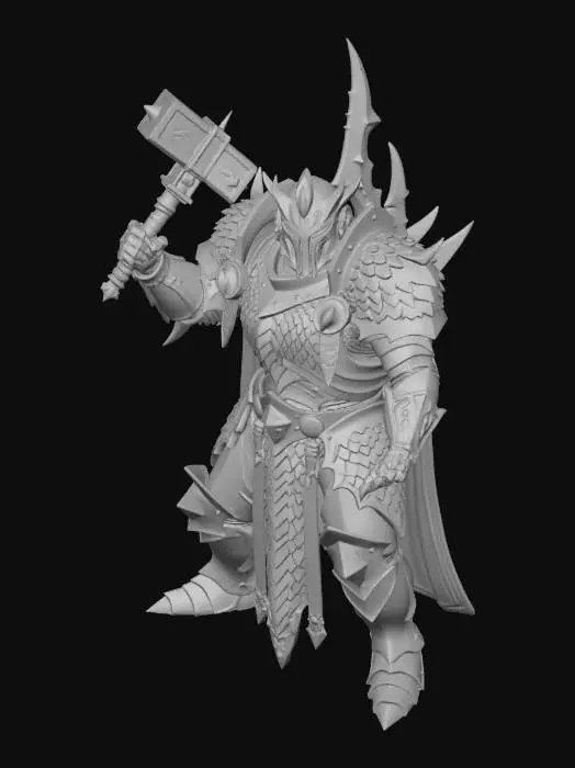 3D model for Stormforged Warlord