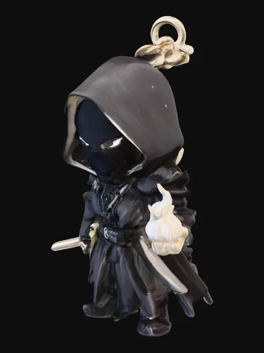 3D model for Shadow Sorcerer Keychain