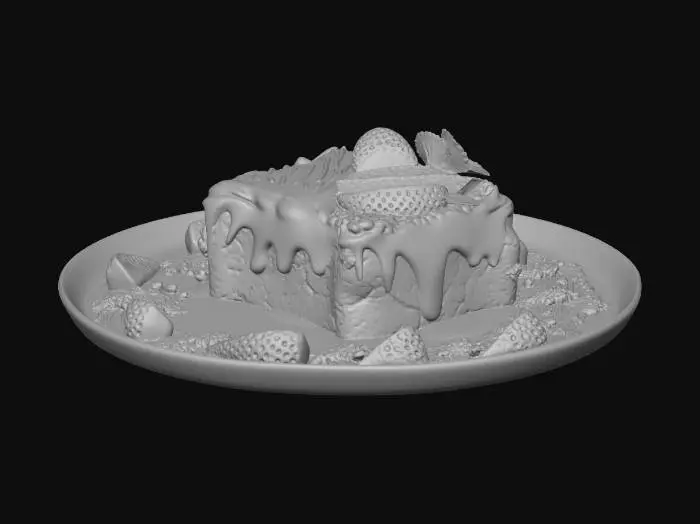 3D model for Dubai Pistacho French Toast