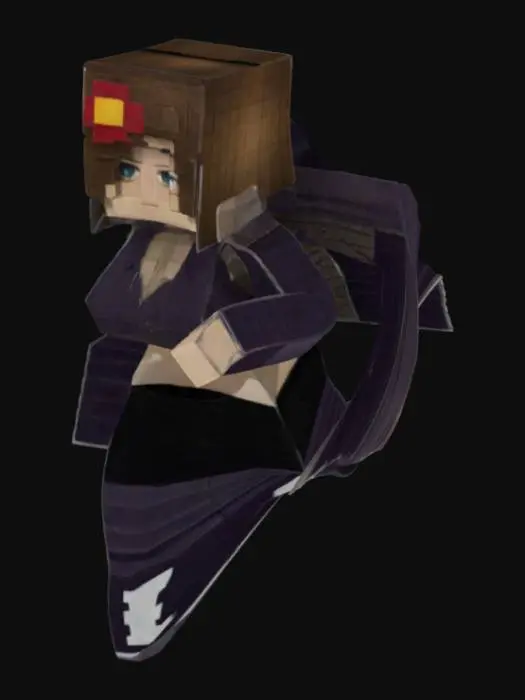 3D model for Jenny character with a round body