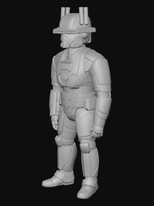 3D model for indonesia troopers