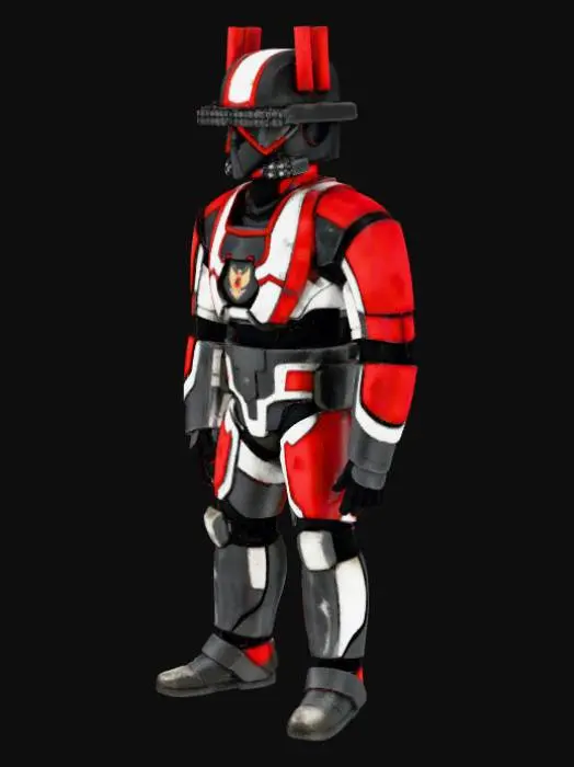 3D model for indonesia troopers