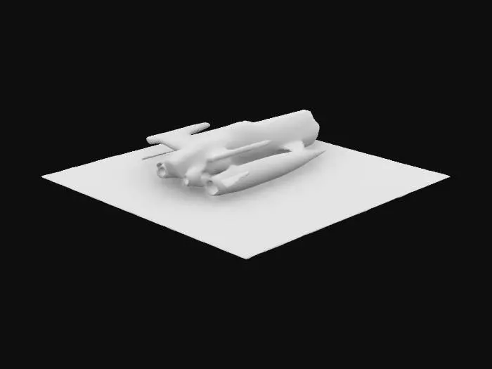 3D model for Golden battleship solaris