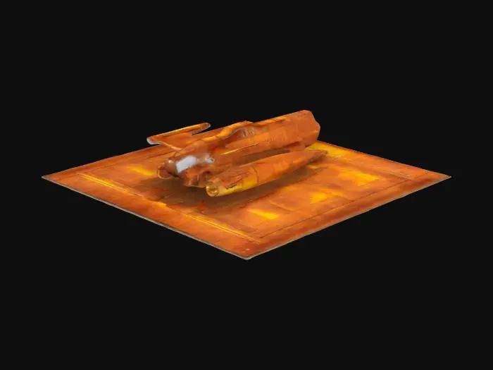3D model for Golden battleship solaris