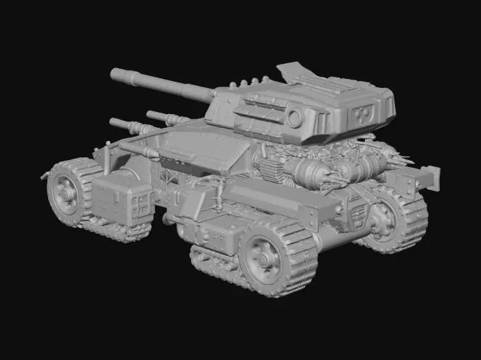 3D model for Mechanized Artillery