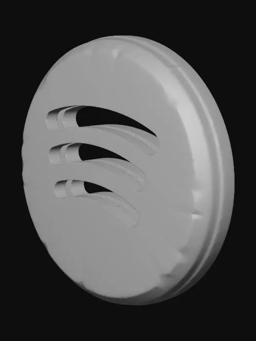 3D model for Spotify Logo