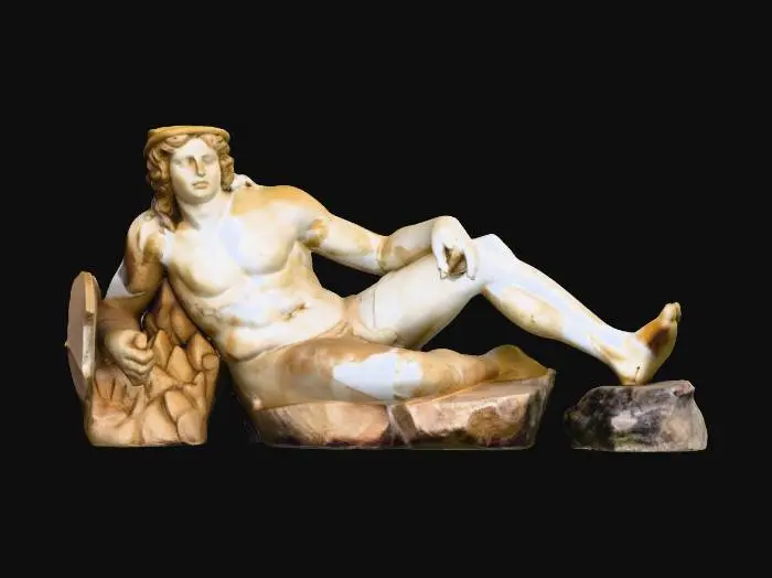 3D model for Dinlenen Savaşçı