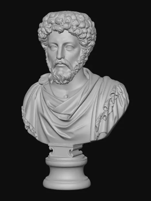 3D model for Marcus Aurelius