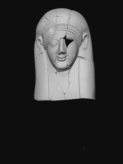 3D model for Ancient Fragmented Mask