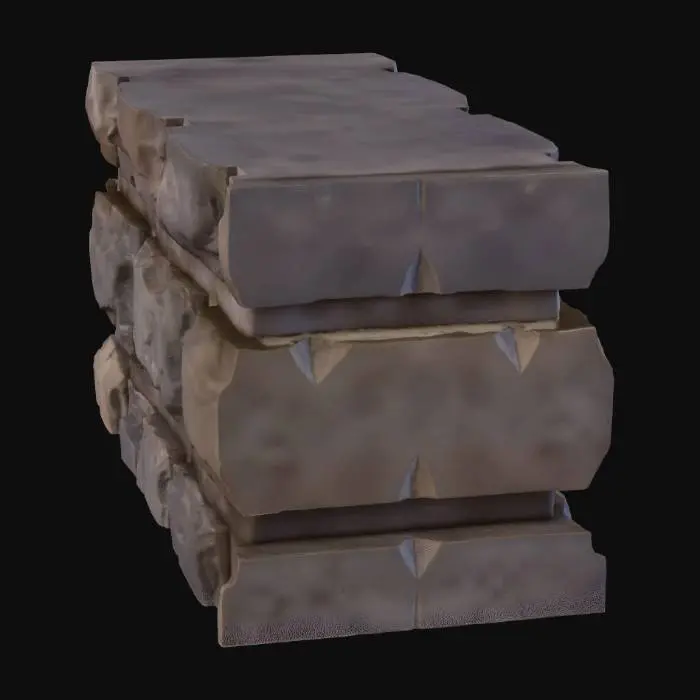 3D model for rockWall