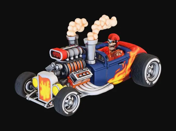 3D model for Furnace Fury, #Halloween2025#