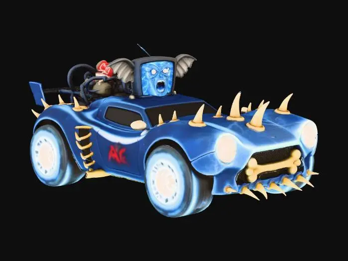 3D model for Electro Beast Racer, #Halloween2025#