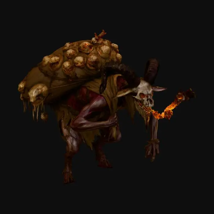 3D model for Infernal Carrier, #villain#