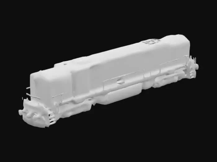 3D model for Indian Diesel Locomotive