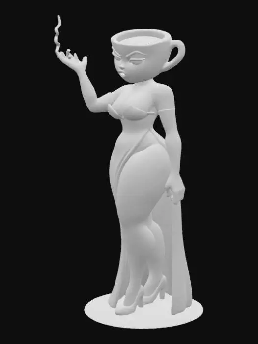 3D model for Expressona signora bien buenota