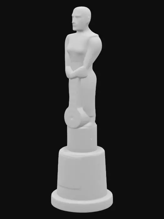 3D model for Guitar Trophy Head