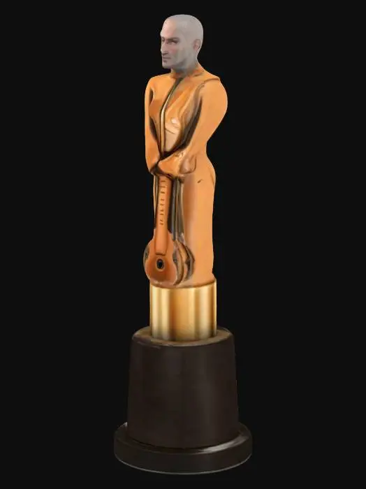 3D model for Guitar Trophy Head