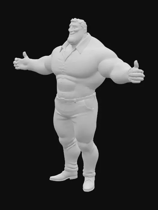 3D model for Strongman Style