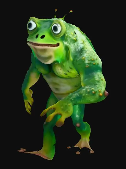 3D model for Frogman Hulk