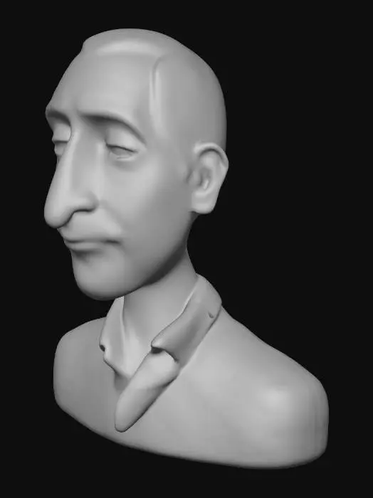 3D model for Contemplative Expression