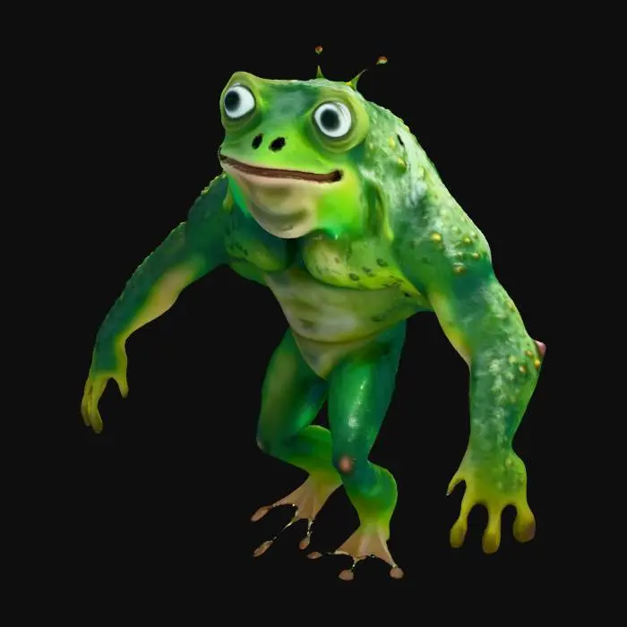 3D model for Frogman Hulk