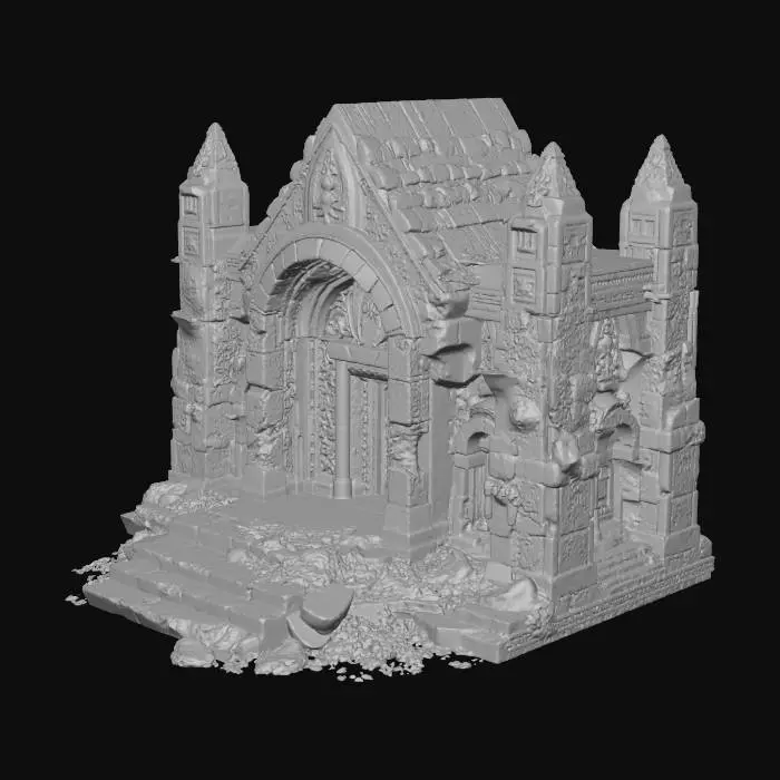 3D model for temple