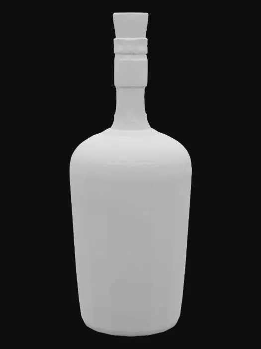 3D model for a bottle of booze