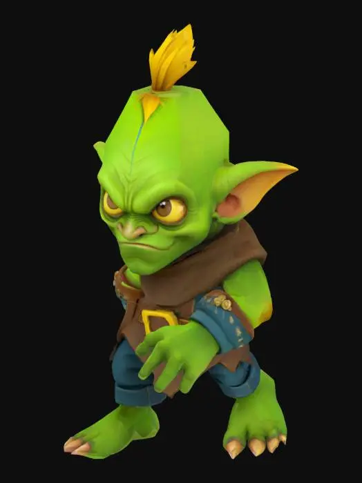 3D model for Goblin Adventurer