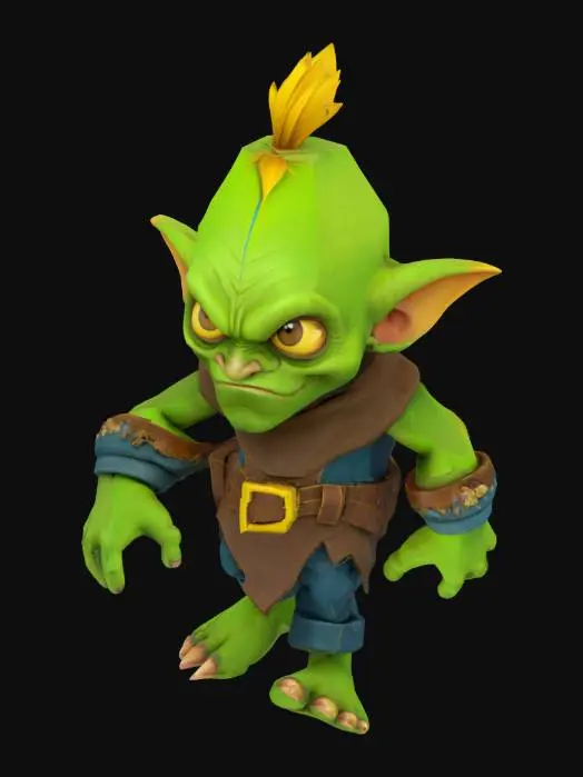 3D model for Goblin Adventurer