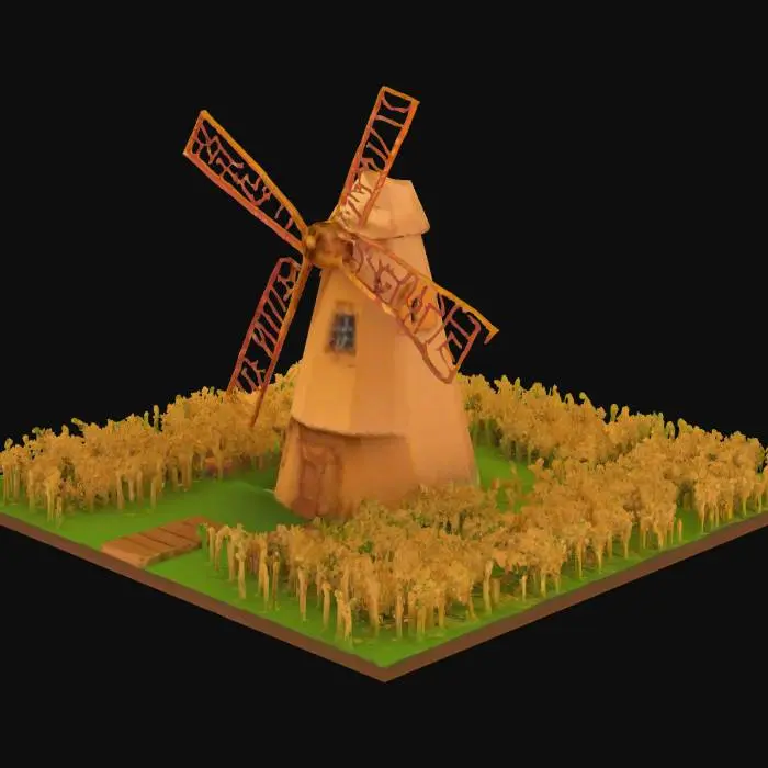 3D model for Windmill Harvest