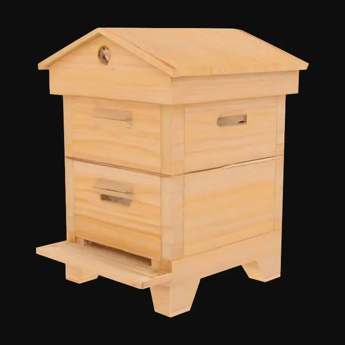 3D model for Low Poly Beehive