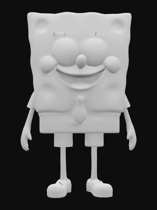 3D model for sponge bob squarepants